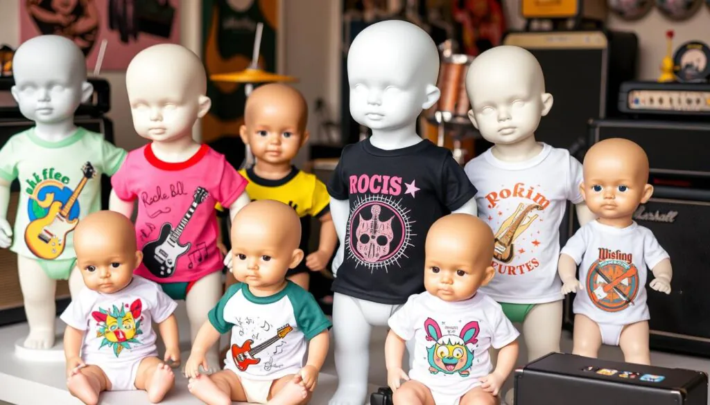 Custom Rock Band Baby Tees