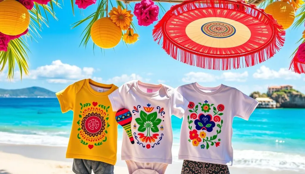 Mexico Travel Baby Tees