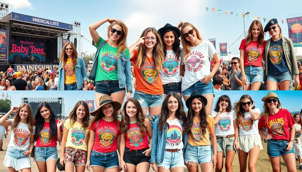 Music Festival Outfits Evolution