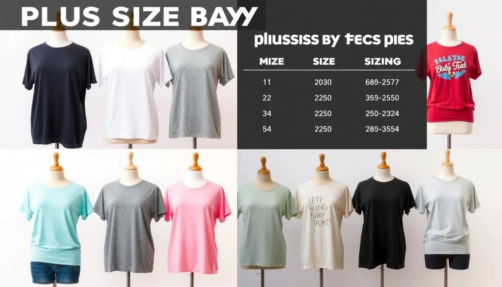 Plus Size Baby Tee Sizing Guide