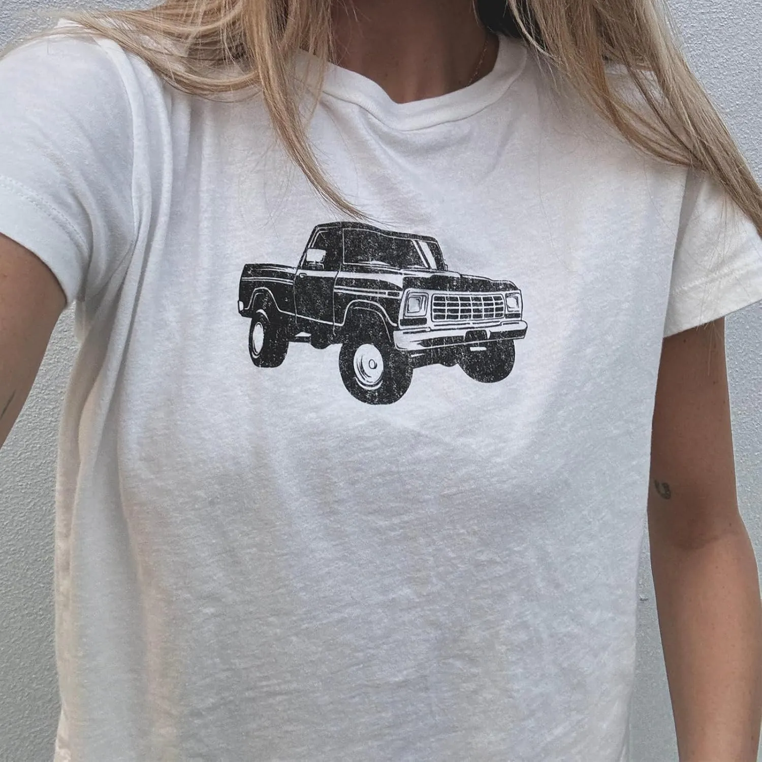 Y2k Women's Vintage 90s Graphic Baby Tees Aesthetic Grunge Flower Print Crop Tops Summer Shirts Teenagers - Image 2